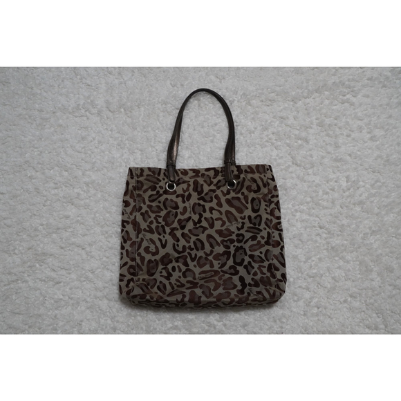 Nine West Leopard/Cheetah Print Tote Bag - Picture 10 of 10